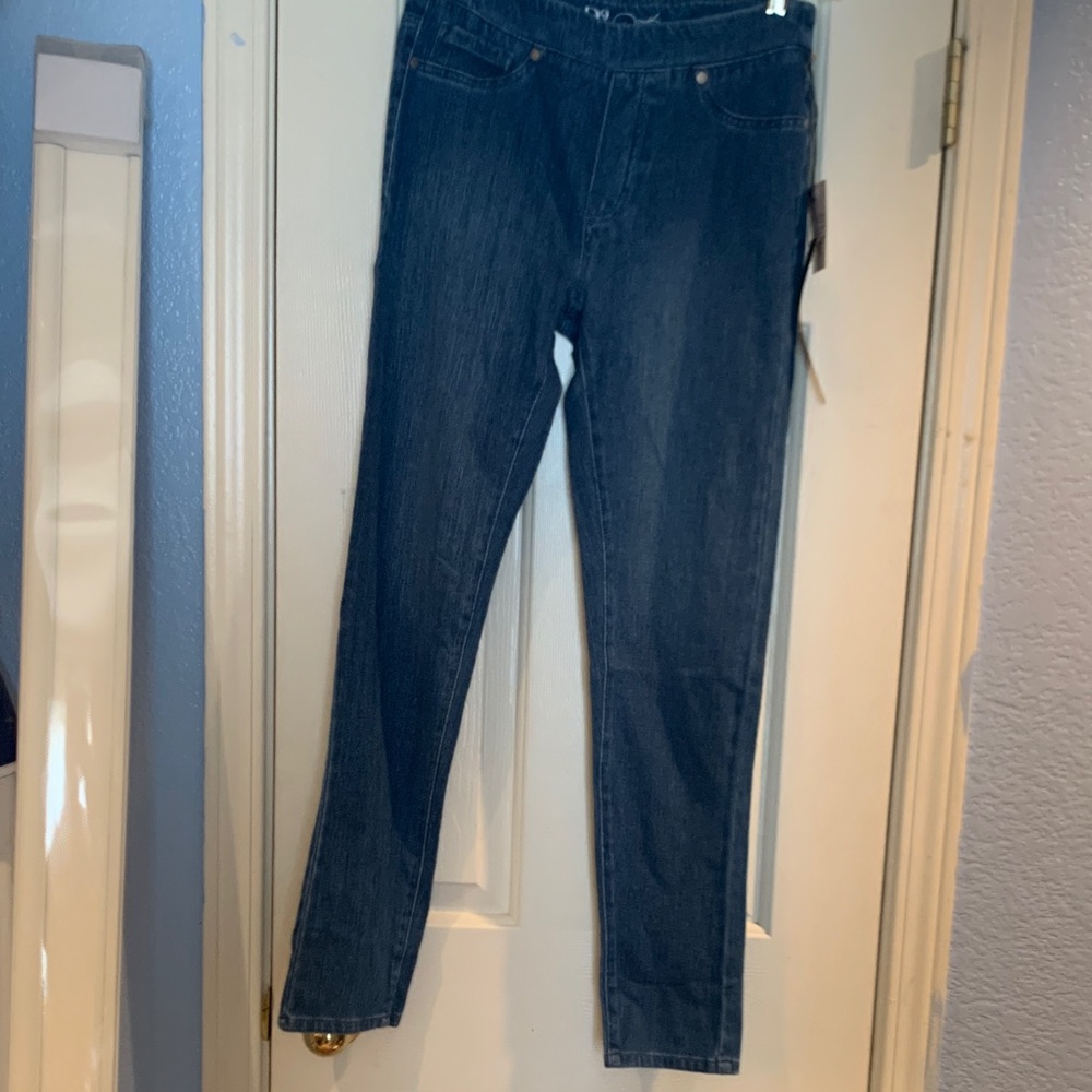 Dark Wash Stretch Cotton/Spandex Diane Gilman Jeans